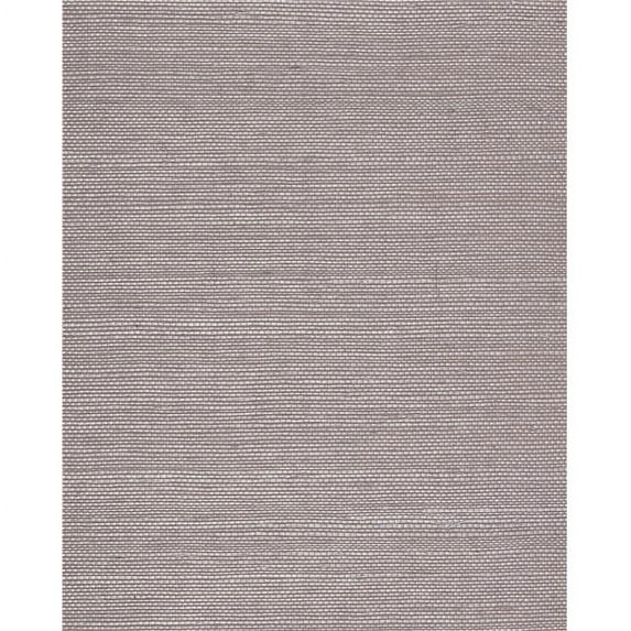 Washington Wall Covers NS 7098-0001 Natural Sisal Grasscloth Wallpaper, Misty Mauve - Double Roll