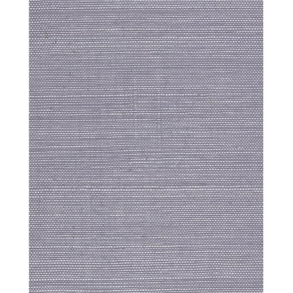 Washington Wall Covers NS 7100-0001 Natural Sisal Grasscloth Wallpaper, Ice Lavender - Double Roll