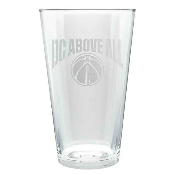 Washington Wizards Etched 16oz. Rally Cry Pint Glass