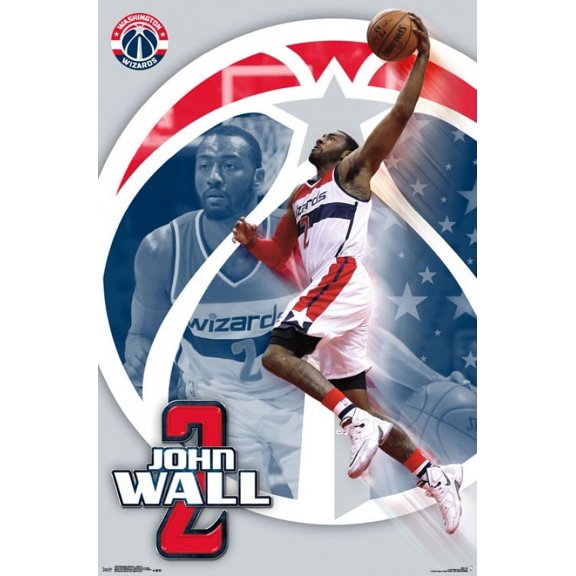 Washington Wizards - J Wall 16 Poster Print (22 x 34)