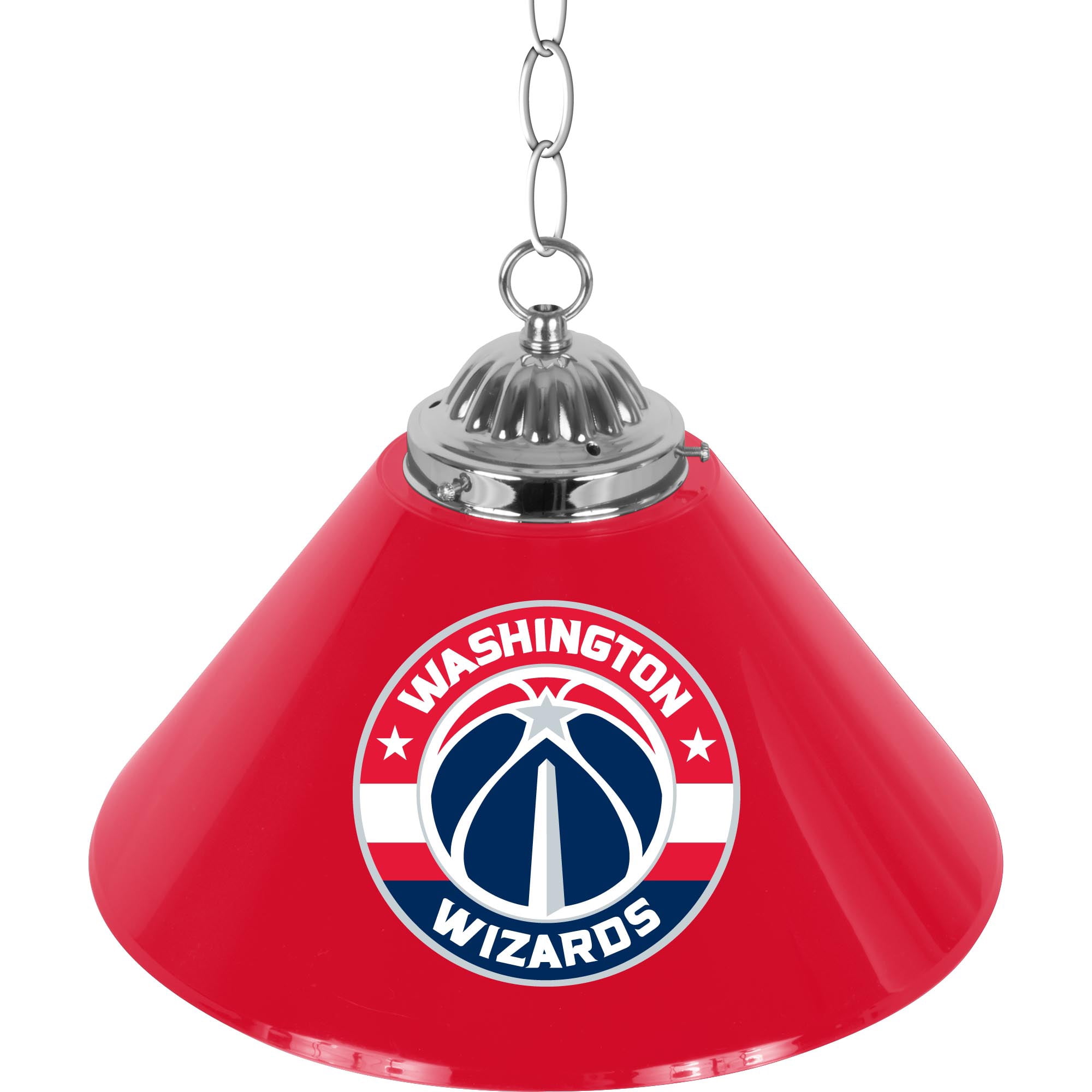 Washington Wizards Logo 14-Inch Single Pendant Light with Pull Chain ...