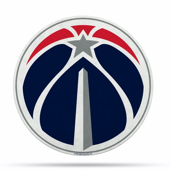 Wizards Shape Cut Primary Logo Pennant With Header Card