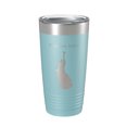 thumbnail image 1 of Washoe Lake Map Tumbler Travel Mug Insulated Laser Engraved Coffee Cup Nevada 20 oz Light Blue, 1 of 1