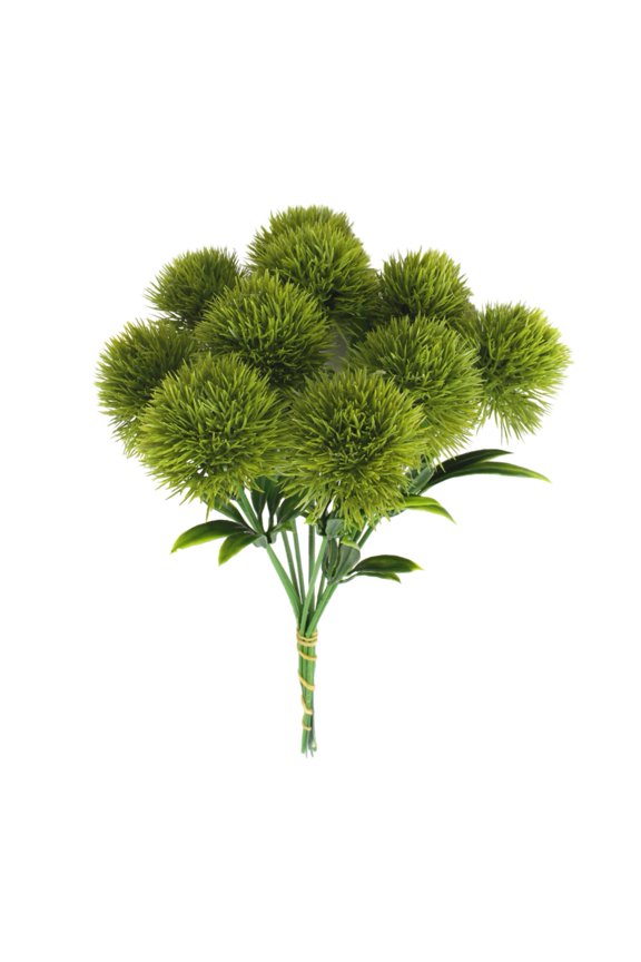 10Pcs Artificial Dandelion Flowers,Faux Silk Flower Plants Bouquet for Home Wedding Decor