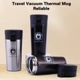 thumbnail image 1 of Washranp 12.85oz Travel Mug,BPA Free Food Grade Large Capacity Portable Insulated Coffee Cup with Leakproof Lid Stainless Steel Double Walled Water Cup, 1 of 5