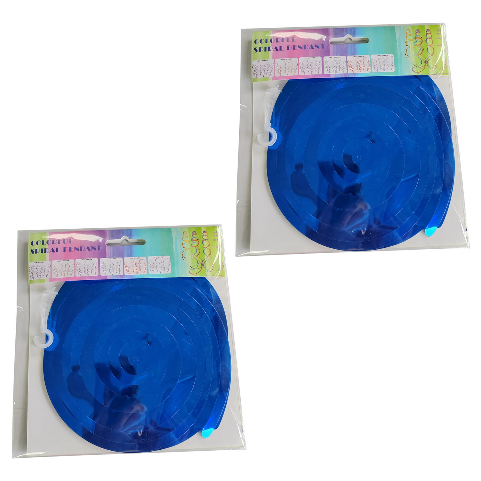 Washranp 12Pcs Hanging Swirl Party Decorations,Plastic Streamer ...
