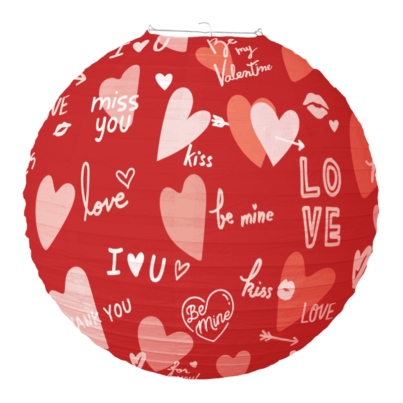 Totelux 6-Piece Red Valentine's Day Balloon Stickers - Heart Design, Self-Adhesive For DIY Decor 2 thumbnail image