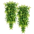 thumbnail image 1 of Washranp 2Pcs Artificial Hanging Greenery Plants,Plastic UV Resistant Fake Ivy Vine Leaves for Outdoor Patio Decor, 1 of 6