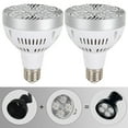 Washranp 35W PAR30 Long Neck LED Bulb,E27 Base 360-Degree Rotation Beam ...