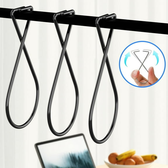 Washranp 50Pcs Ceiling Hook Clips,Drop Ceiling Hanger Hooks Hanging on Suspended Ceiling Tile Heavy Duty Grid Clips for Classroom Wedding Decorations