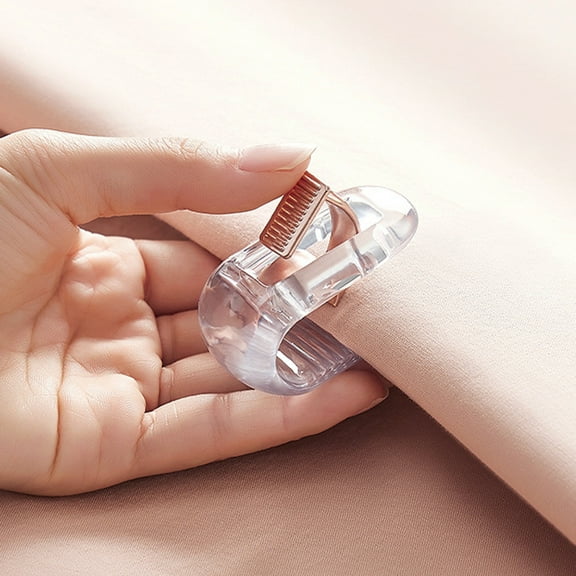 Washranp 6Pcs Quilt Holder,No Pins Safety Slip-Resistant Invisible Bed Sheet Clips Duvet Cover Buckle for Preventing Comforters From Shifting