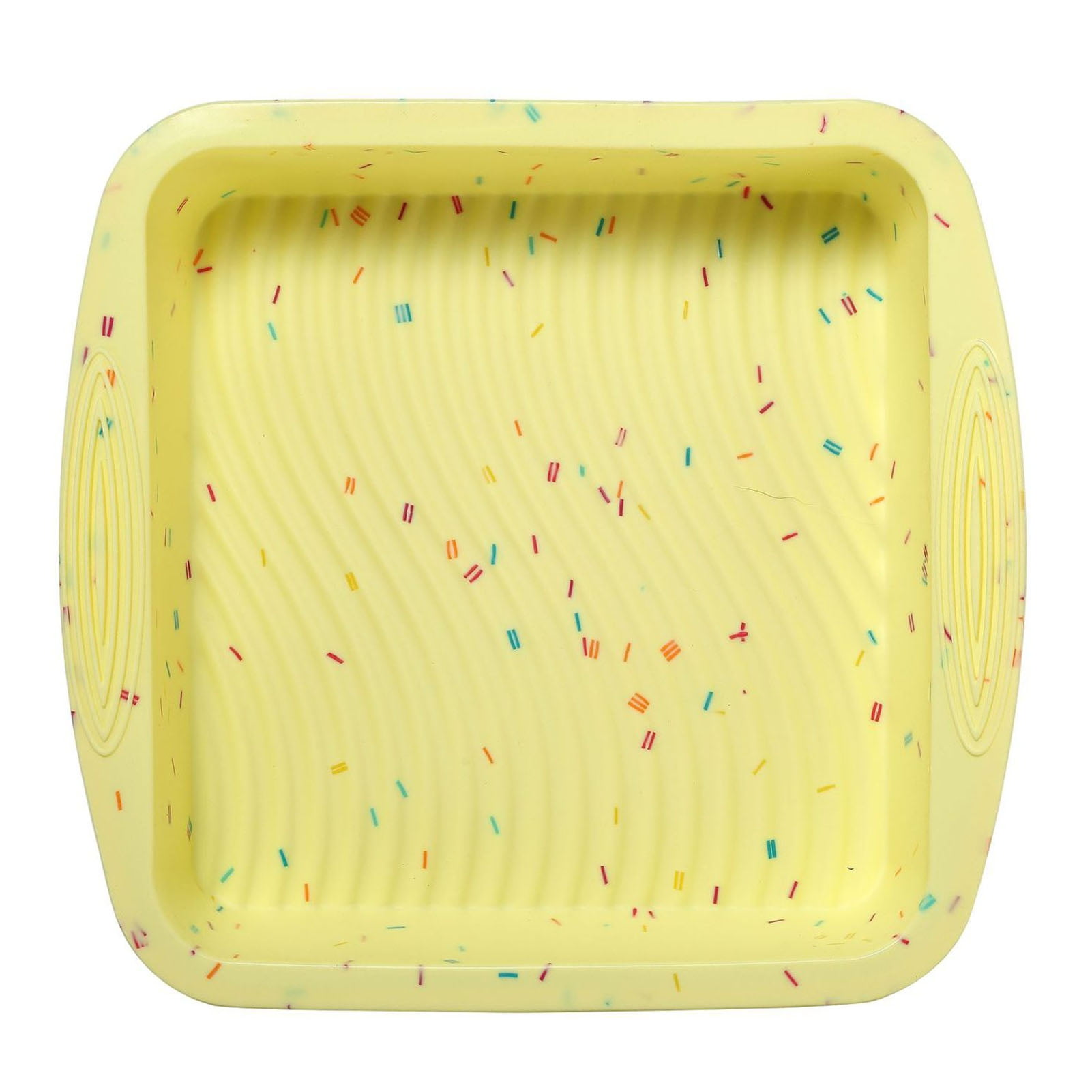 Washranp 9inch Silicone Square Cake Pan,Non-Stick Easy Release Heat