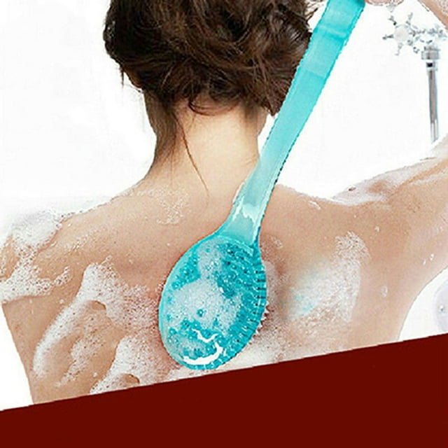 Washranp Bath Brush,Eco-Friendly Stiff Bristles Shower Body Brush with ...