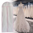 thumbnail image 1 of Washranp Breathable Long Garment Dust Cover,High Capacity Wedding Dresses Storage Bag with Zipped Protector Cover Household Supplies, 1 of 4