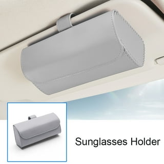 Tohuu Car Eyeglass Holder Sunglass Holder For Car Car Sun Eye Glasses Case  Holders Leather Sunglasses Clip Storage Case Protective Box With Magnetic  Closure Car Accessories opportune 
