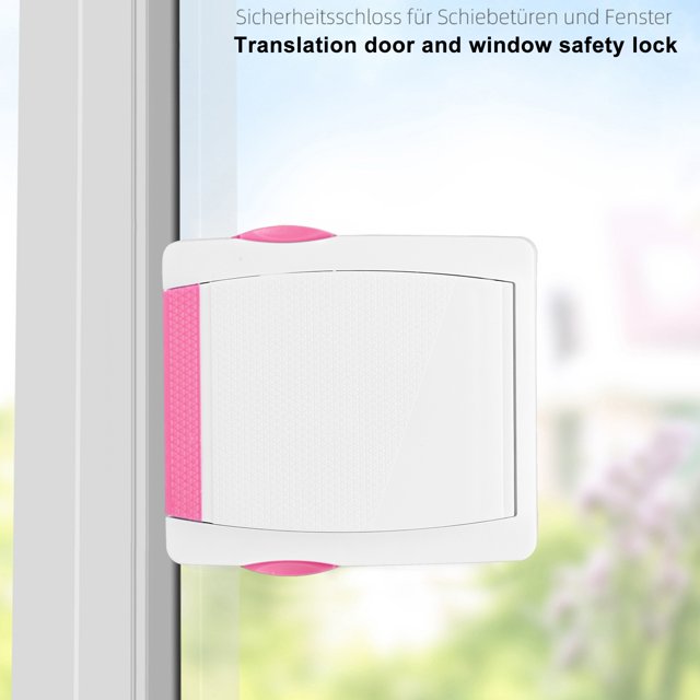 Washranp Child Safety Sliding Door Lock,Sliding Closet Door Lock No