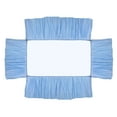 thumbnail image 1 of Washranp Crib Ruffle Skirt,Solid Color Soft Breathable Nursery Bedding Dust Pleated Cover for Bedroom, 1 of 4