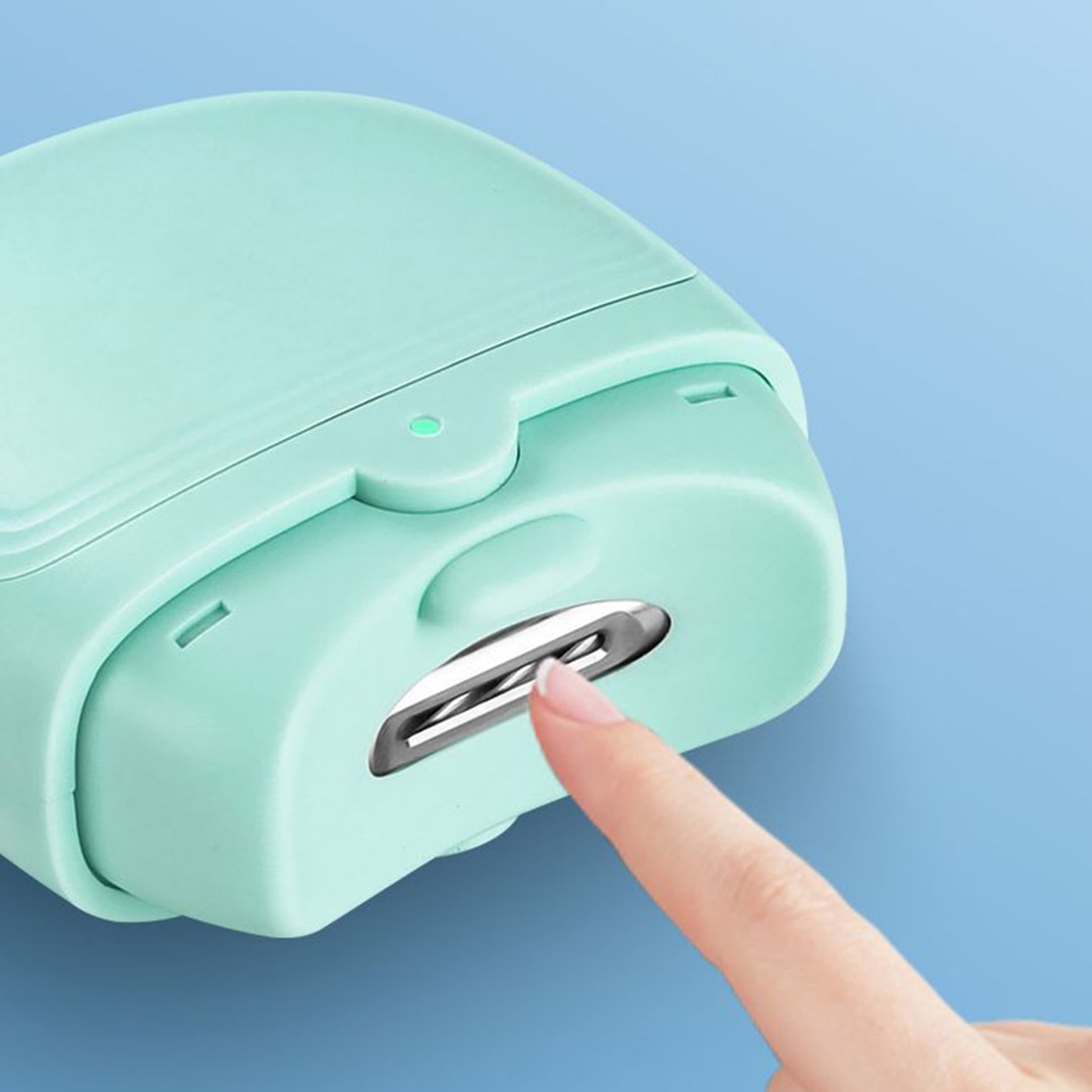 Washranp Electric Automatic Nail Clipper with Light,USB Rechargeable