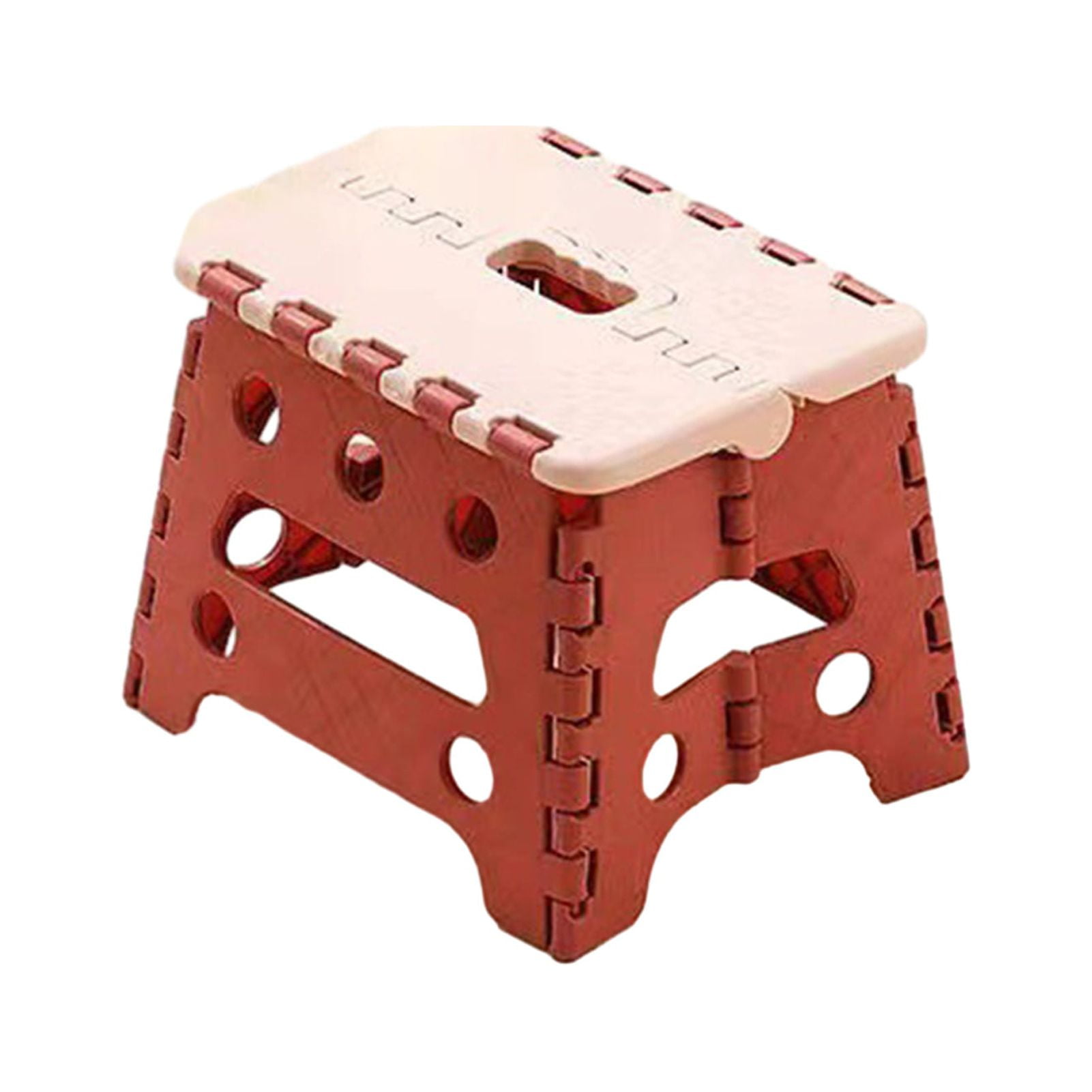 Washranp Folding Step Stool,Plastic Ultralight HeavyDuty Stability