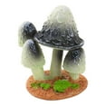 thumbnail image 1 of Washranp Miniature Resin Mushroom,Colorful Artificial Mini Mushrooms DIY Fairy Garden Moss Landscape Ornaments, 1 of 4