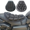 thumbnail image 1 of Washranp Motorcycle Air Cushion Seat Pad,High Elastic TPE Material Shock Absorption Pressure Relief Ride Motorcycle Seat Cushion, 1 of 5