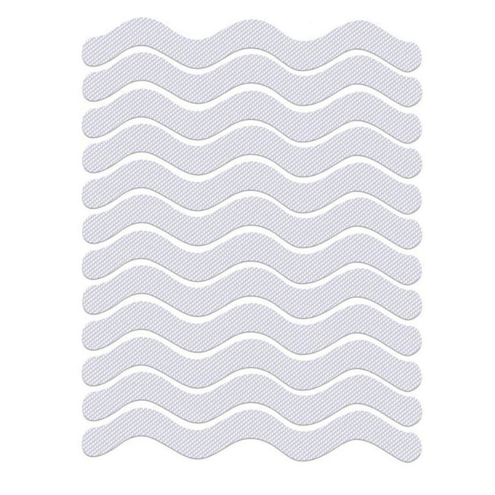 Washranp NonSlip Bathtub Stickers,PEVA Clear Waterproof Safety Treads