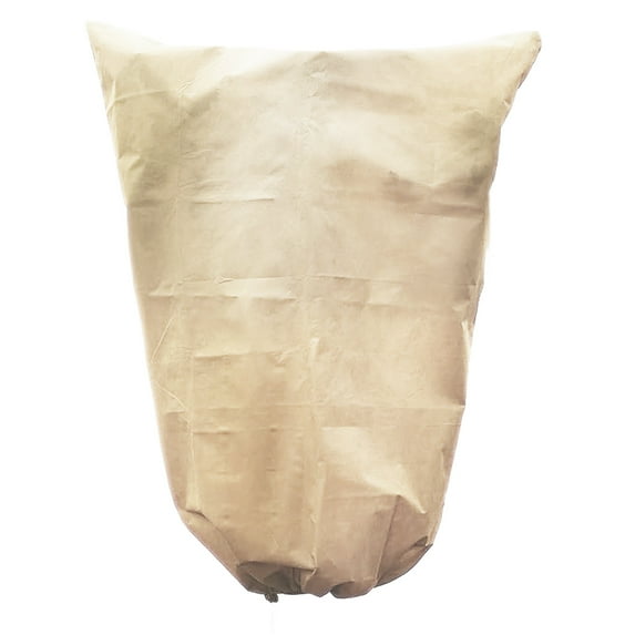 Washranp Plant Covers Freeze with Drawstring Non woven Fabric Shrub Plant Covers Cold Weather Reusable Tree Frost Blankets