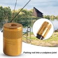 thumbnail image 1 of Washranp Round Connector Nuts,Aluminum Alloy Heavy Duty Fishing Rod Coupling Nuts Female Thread Universal DIY Strong Fishing Supplies, 1 of 6