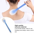 thumbnail image 1 of Washranp Silicone Manual Back Massagers,Multifunctional Long Handle Comfortable Leg Scraper Body Massaging Hammer, 1 of 4