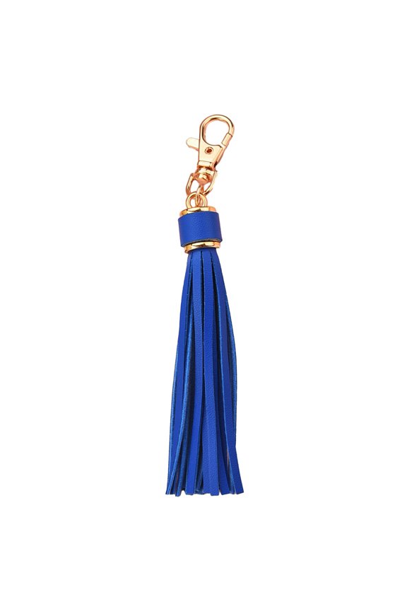 Tassels Keychain Pendant,Lightweight Portable Faux Leather Tassel Keychain Tassels Lanyard Key Chain Holder with Lobster Clip