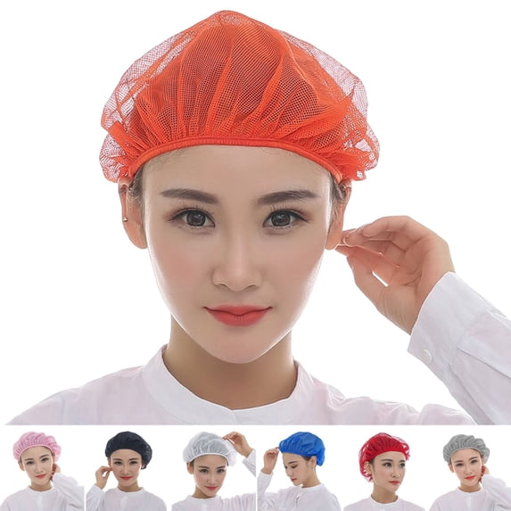 Washranp Unisex Hat,Solid Color Elastic Breathable Mesh Dustproof Working Anti-Dust Hat