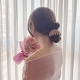 thumbnail image 1 of Washranp Women Bird Nest Hair Clip,Plastic Solid Color Hairpin Expandable Ponytail Holder Hair Accessories, 1 of 4