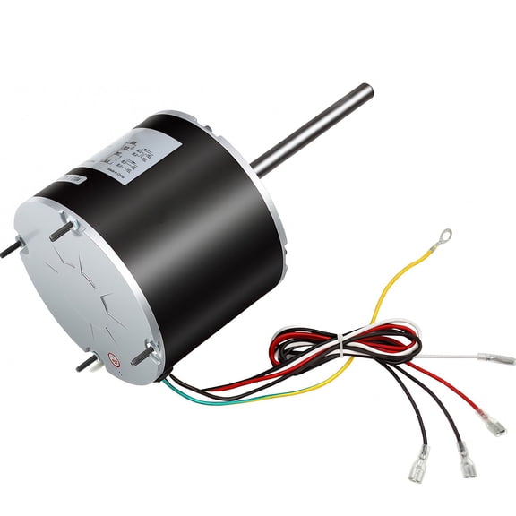 Washure High Efficiency Condenser Fan Motor 1075RPM with Capacitor