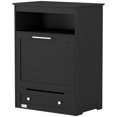 Washure Pet Feeder Station Storage Cabinet, Dog Food Storage Container ...