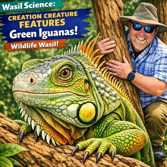 Wasil Science: Creation Creature Features Iguanas!, (Paperback)