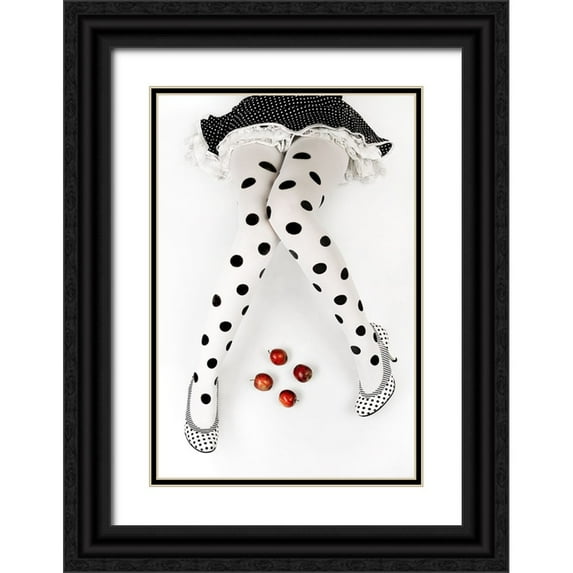 Wasilewski, Adam 13x18 Black Ornate Wood Framed with Double Matting Museum Art Print Titled - Dotted