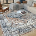thumbnail image 1 of Wasilla Rust/Natural/Blue Area Rug 4x6 69152, 1 of 8