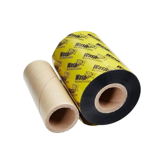 Wasp 633808431198 Premium Wax-Resin Label Ribbon, 3.26" x 820' - 1 Roll