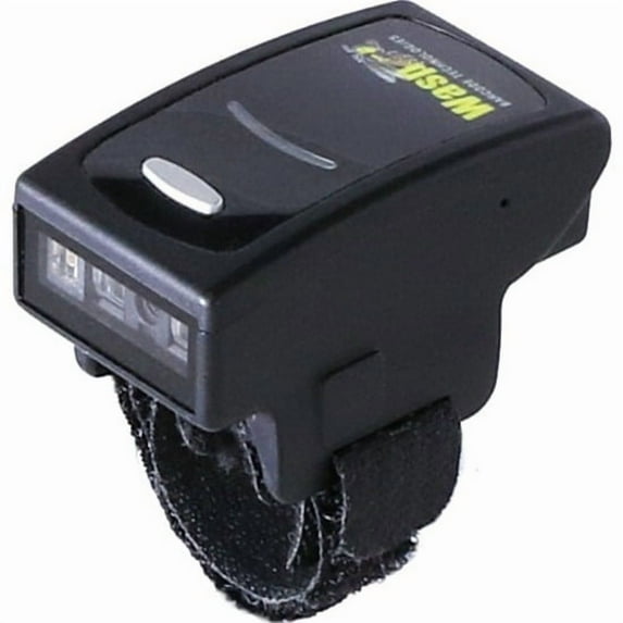 Wasp WRS100SBR Wearable Barcode Scanner - 1D - Imager - Bluetooth - Black