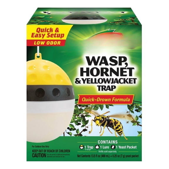 Wasp, Hornet & Yellowjacket Trap - Outdoor Pest Control