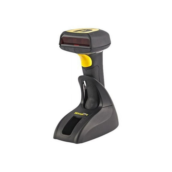 Wasp WWS850 Freedom Wireless Barcode Scanner Kit with USB Base, 100 scan/s Scan Rate, 5 VDC