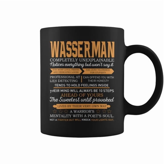 Wasserman Completely Unexplainable Notices Everything But WonT Say It Name Coffee Mugs
