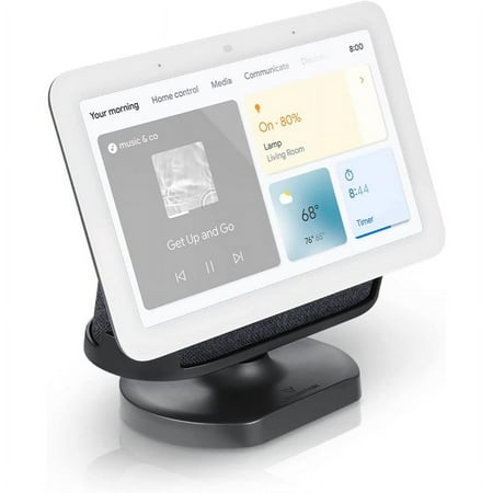 Wasserstein - Adjustable Stand for Google Nest Hub (2nd Gen) - Charcoal