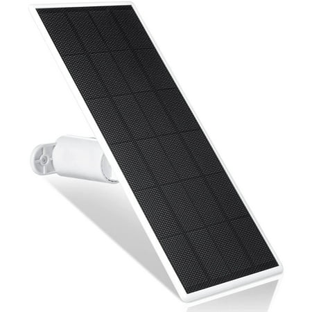 Wasserstein - Solar Panel for Google Nest Cam (Battery) - White