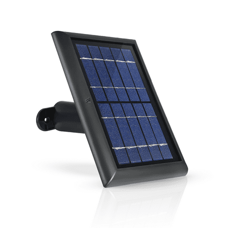 Wasserstein - Solar Panel for Ring Spotlight Camera Battery and Ring Stick Up Camera Battery - Black