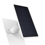 Wasserstein Solar Panel for SimpliSafe Wireless Outdoor Security Camera - Powerful SimpliSafe Outdoor Camera Solar Panel White, 1 Pack