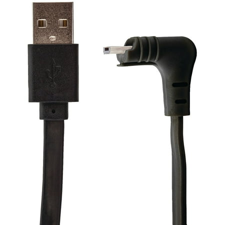 Wasserstein - 16' Charging Cable for Arlo Pro, Arlo Pro 2 - Black