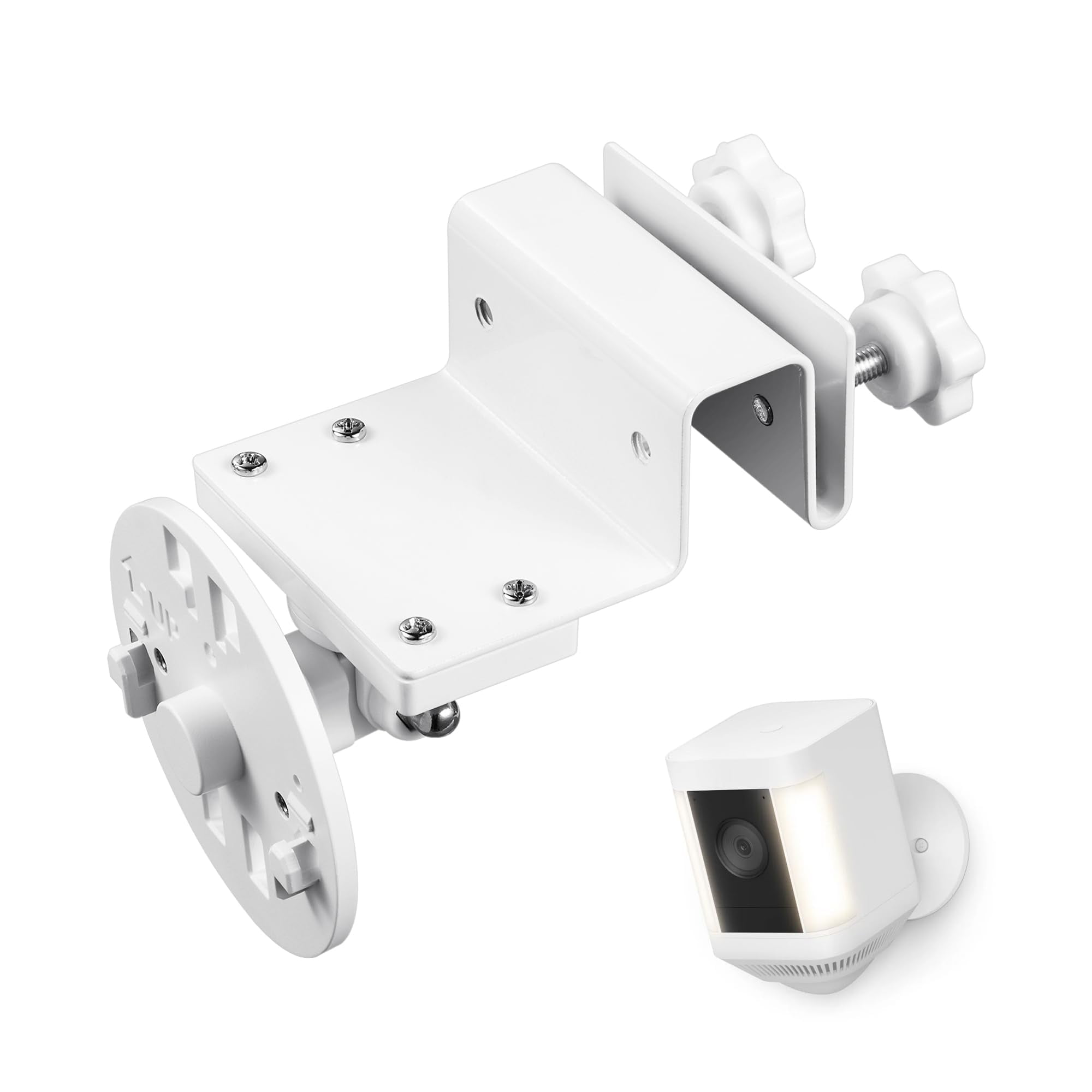 Wasserstein Weatherproof Gutter Mount Compatible with Ring Spotlight