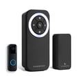 thumbnail image 1 of Wasserstein Wireless Doorbell Chime Compatible With Blink Video Doorbell - Never Miss a Visitor with your Blink Video Doorbell (1 Pack, Black), 1 of 10