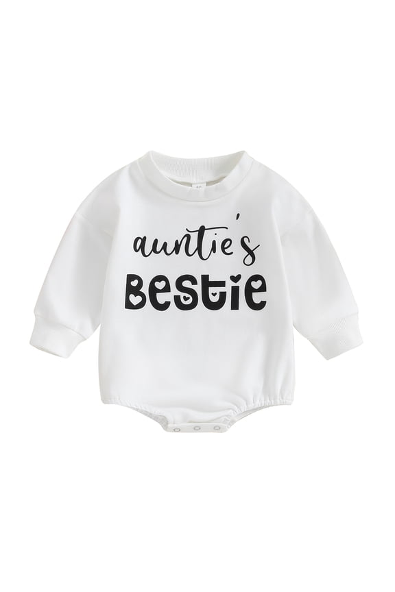 Wassery Baby Boys Girls Autumn Bodysuits Long Sleeve Letter Pumpkin Romper Tops 3 6 9 12 Months Infant Newborn Onesie Clothes